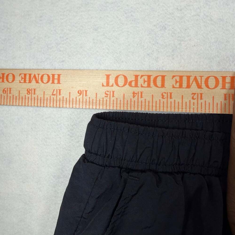 FTP Pants Mens Size XL Colorblock Nylon Warm-Up Black Olive White Nylon Flaws - Picture 4 of 14